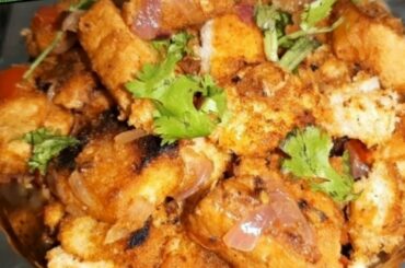 Bread chilli recipe/How to make chilli bread in tamil  / franliya recipes &vlogs