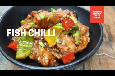 How To Make Fish Chilli | Fish Chilli Recipe | Chilli Fish Recipe