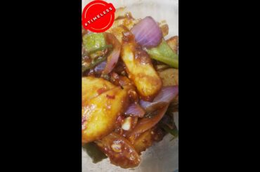 Homemade [Chili Potato] recipe  #shorts || Timeless Recipes by Pritha