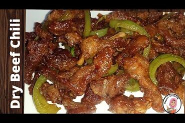 Dry Beef Chili | Beef Chili Dry Recipe| Restaurant Style Beef Chili | Beef Chili Dry |