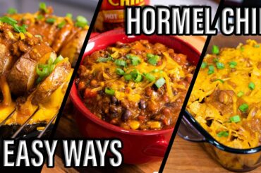 HORMEL Chili - 3 Easy Ways