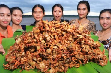 Amazing cooking crab crispy with chili sauce recipe - Amazing cooking