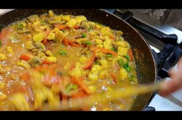 Paano Magluto Ng Sauteed Hot Chilli Chicken With Cabbage Recipe/Magda B Dolfo