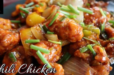 Chili Chicken | Chili Chicken Recipe | Restaurant Style Chili Chicken Recipe  | Indish Food