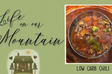 EASY Low Carb|Keto Chili Recipe