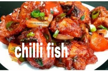 CHILLI FISH | CHILLI FISH RECIPE | RESTAURANT STYLE CHILLI FISH