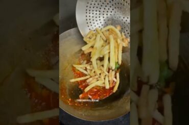 Famous Honey chilli potato recipe #honeychillipotatorecipe