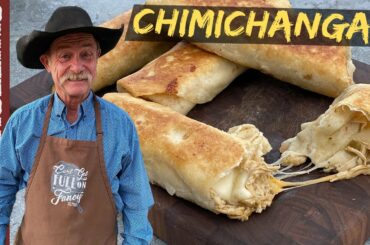 Green Chile Chicken Chimichangas | Best Homemade Chimichangas