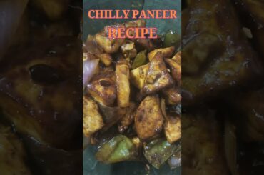 Paneer chilli recipe| Restaurant style chilli paneer at home
