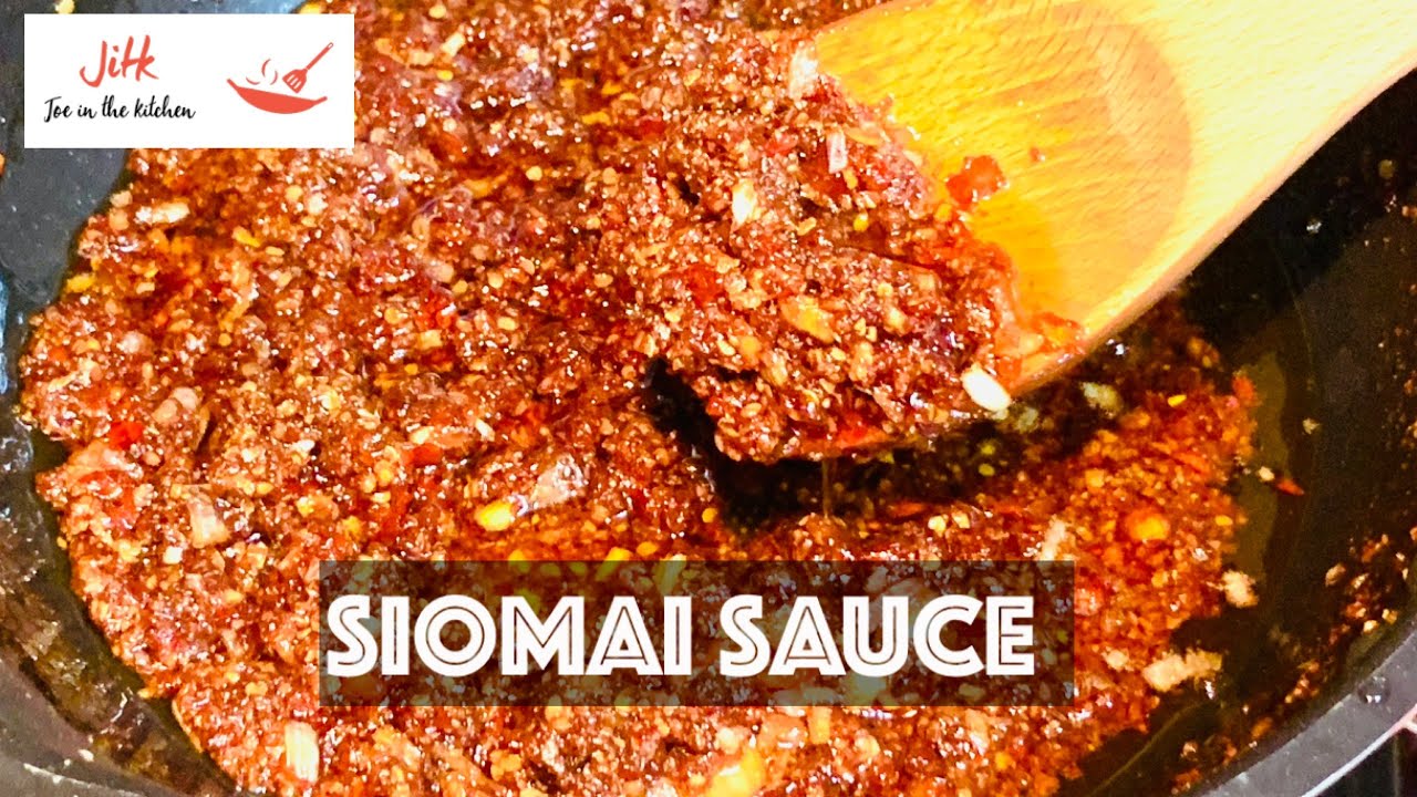 SIOMAI SAUCE RECIPE How To Make Siomai Sauce Garlic Chilli Sauce