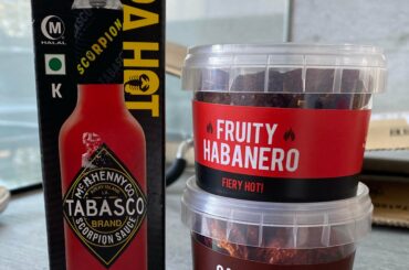 Was in need of more Reapers but I decided to pick up some other bits too. I’m surprised by how good the Tabasco Scorpion sauce is!