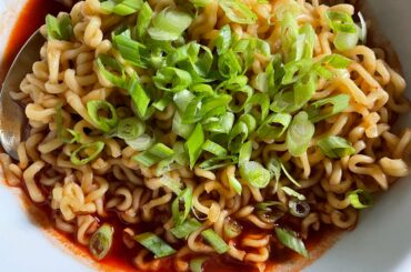 Finally tried the buldak 2X.... just wow. Took the recommendations to add scallion and (halfway through) some mozzarella. Delicious, so freakin hot, and drooling for more. Only in a little pain...