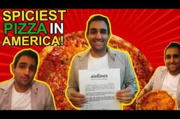 Eating one of the Spiciest Pizzas in America
