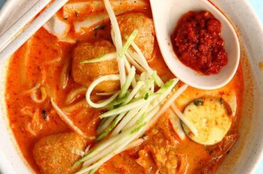 Nyonya Laksa from Malacca Malaysia