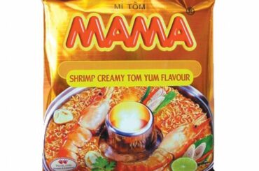 After trying many spicy instant soups, I always go back to this creamy tom yum. decent heat, cheap, and packed with Tom Yum goodness.