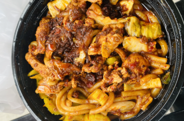 Xinjiang Spicy Stir-Fried Rice Noodle - MY FAVOURITE DISH!