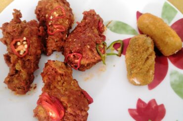 Leftover "Hotter Than The Sun" wings - Bunny Jackson's, Manchester, UK