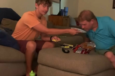 My first time trying the one chip challenge! Safe to say I’m not doing that again