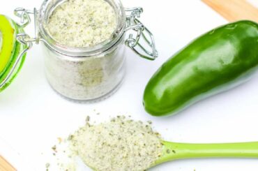 This is a recipe for making Jalapeno Salt, but I think you could replace jalapenos for whatever pepper you want.