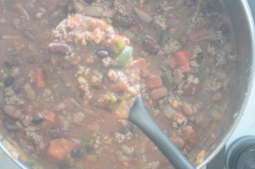 Poblano Jalapeno Chili Recipe - 5 smart points