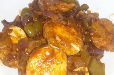 Egg chili recipe| super easy and tasty