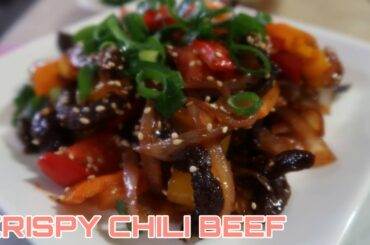 Easy CRISPY CHILI BEEF Recipe