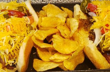 My homemade chili Dog! Recipe