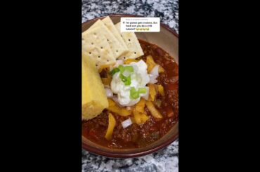 Chili recipe - measurements are on my IG packmylunchmom Reply to @ashyizzle #WorldPeace #learnwithti