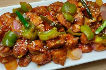Simple Chili Chicken Dry Recipe by Cooking Arena