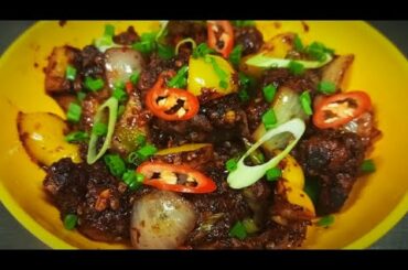 Restaurant style chili chicken recipe || Dry chili chicken recipe || Bhahuboli Brothers