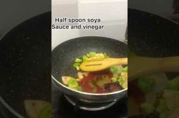 Easy way to make chilli paneer| ready in 5 min| very easy paneer recipe| must try#shorts