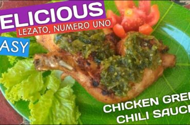 Recipe Chicken with Green Chili Sauce Delicious