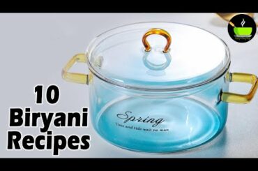 10 Best Biryani Recipes | Easy Biryani Recipes | Veg Biryani Recipes | Non Veg Biryani Recipes