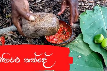 Amazing cooking  chili sauce recipe - Tribal life-Survival skills in forest