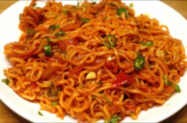 Spicy chilli garlic noodles /Nashta recipe indian / easy nashta recipe /new recipe 2021