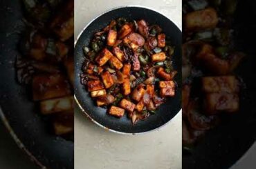 chilli paneer recipe !