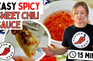 Sweet Chili Sauce Recipe - A Sweet & Spicy Delight - Pepper Geek