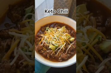 BEST KETO CHILI RECIPE! How to Make Keto Chili That's Only 5 Net Carbs!