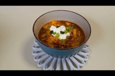 Turkey Chili Crockpot Recipe