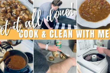 *NEW* GET IT ALL DONE FALL 2021// CLEAN WITH ME// GAME DAY CHILI RECIPE