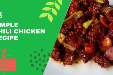 CHILI CHICKEN | RESTAURANT STYLE CHILI CHIKEN | CHINESE STYLE CHILI CHICKEN RECIPE | STREET FOODS