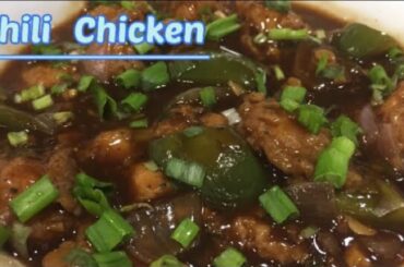 Restaurant style chili chicken recipe |  #chilichickenrecipe