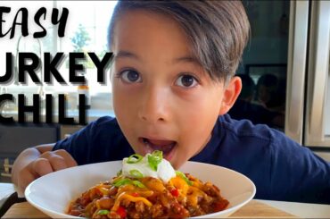 How to make homemade turkey chili