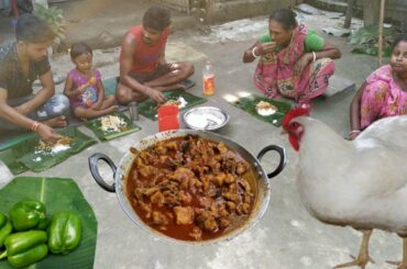 chilli chicken cooking in village style | chilli chicken home cooking recipe |chilli chicken recipes