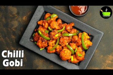 Chilli Gobhi Recipe | How to make Chilli Gobhi Recipe | Chili Gobi | Chilli Gobi Indo-Chinese Recipe