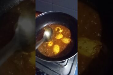 egg chili recipe #shorts