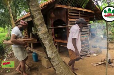 Cooking  Manihot/Cassava with pack of green chili recipe/Village Cooking style/ Bempi Village