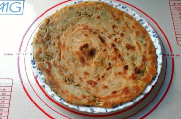 Chilli Garlic Paratha - Multilayered Garlic Paratha - Parotta Recipe | Garlic Bread | Skinny Recipes