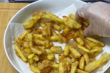 Crispy sweet chilli potato recipe easy & quick