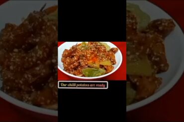 Chilli Potato recipe || #shorts #chilliPotato #makefoodinwonderfulway #archanashrivastava